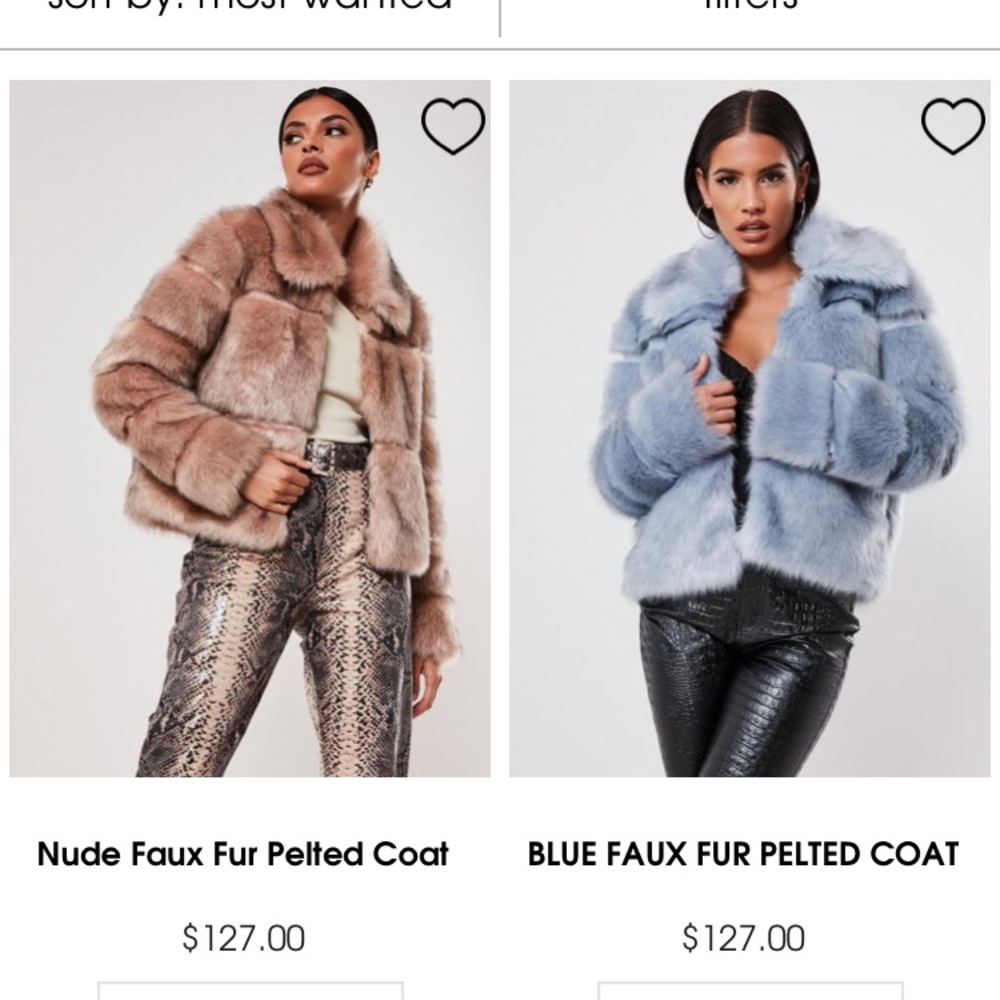 Faux Fur Coat
